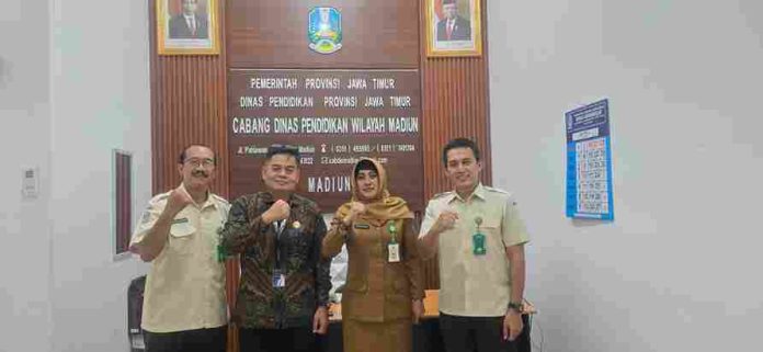 Jasa Raharja Madiun Koordinasikan Program Strategis ke Dinas Pendidikan Cabang Madiun  