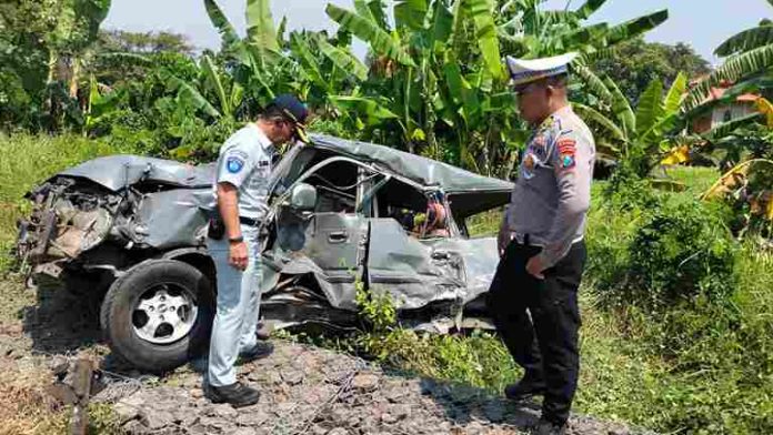 Jasa Raharja Jamin Seluruh Korban Minibus Tertabrak Kereta Api Pandalungan di Pasuruan