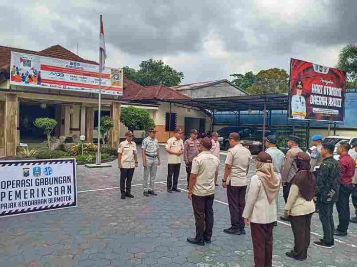 Samsat Tulungagung Gelar Operasi Gabungan Untuk Meningkatkan Kepatuhan Masyarakat Terhadap Pajak Kendaraan Bermotor