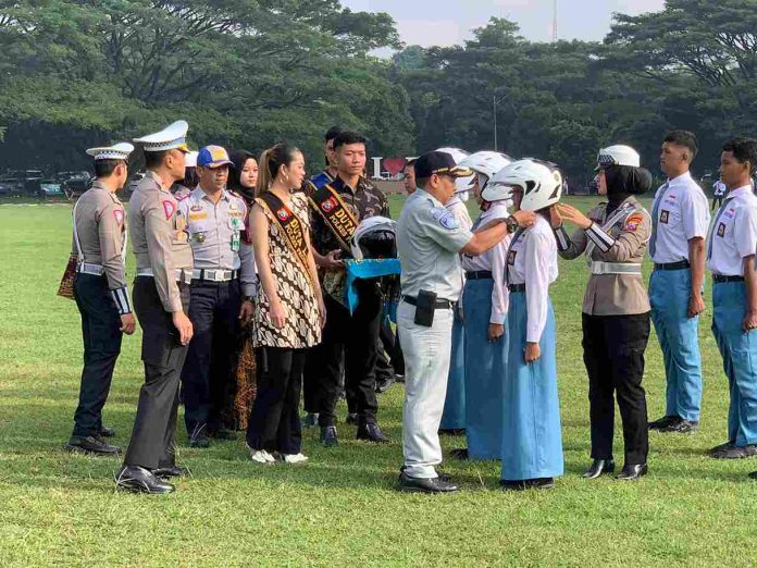 jasa raharja dukung penuh aksi pelajar pelopor keselamatan berlalu lintas