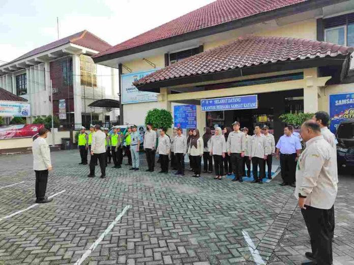 Samsat Kediri Katang Gelar Operasi Gabungan Tingkatkan Kesadaran Masyarakat Untuk Tertib Administrasi Kendaraan Bermotor