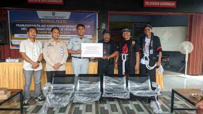 PR Jasa Raharja Serahkan Bantuan TJSL kepada Bumdes Sumringah Kecamatan Sukorejo Kabupaten Ponorogo  