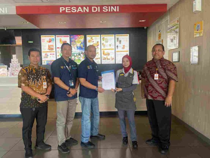 Kerjasama Jasa Raharja dengan McDonald Jember untuk Merchant Aplikasi JRku Reward  