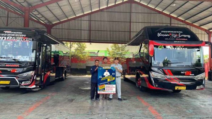 Jasa Raharja Jember Lakukan CRM dan Sosialisasi Program Penghapusan Denda Pajak Kendaraan di Perusahaan Otobus  