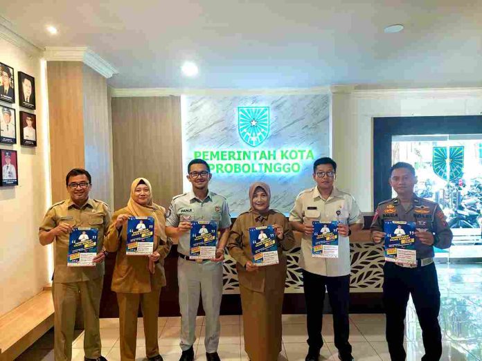 Jasa Raharja Sambangi Sekda Probolinggo Kota Bersama Tim Pembina Samsat Dalam Rangka Sosialisasi Program Pemutihan Pajak Kendaraan