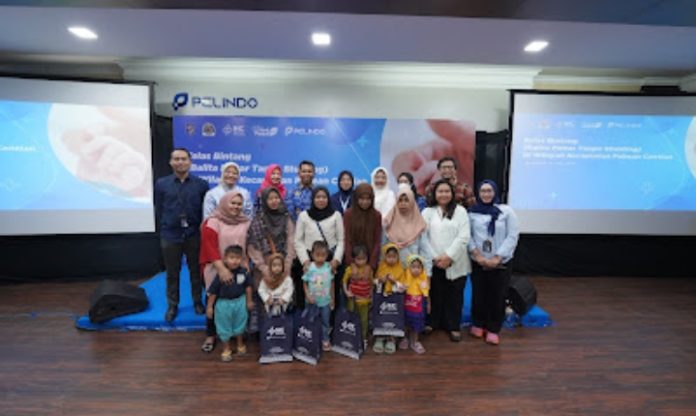 Lewat Pendampingan Pelindo Regional 3 Group Berhasil Entas 20 Anak Stunting Pabean Cantikan 