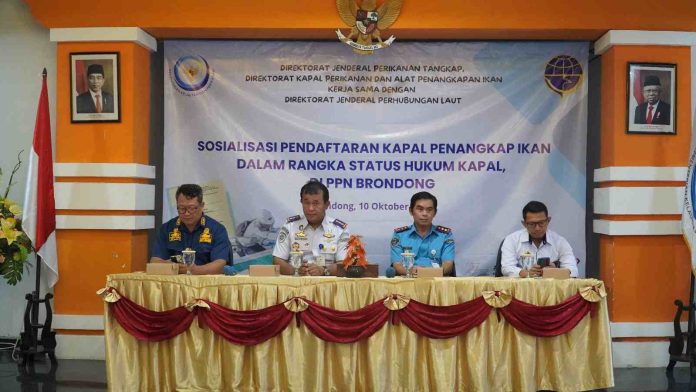 KSOP Gresik Bantu Kementerian KKP Buka Layanan Gerai Pendaftaran Kapal Nelayan Lamongan