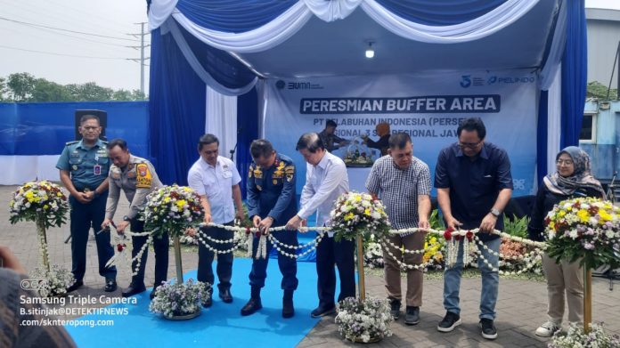 Tiga Buffer Area Diresmikan Siap Urai Kepadatan di Tanjung Perak